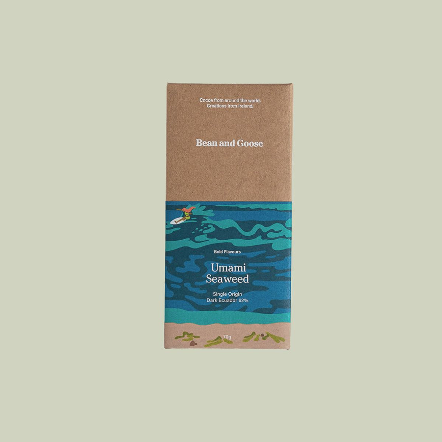 Umami Seaweed Dark Chocolate Bar