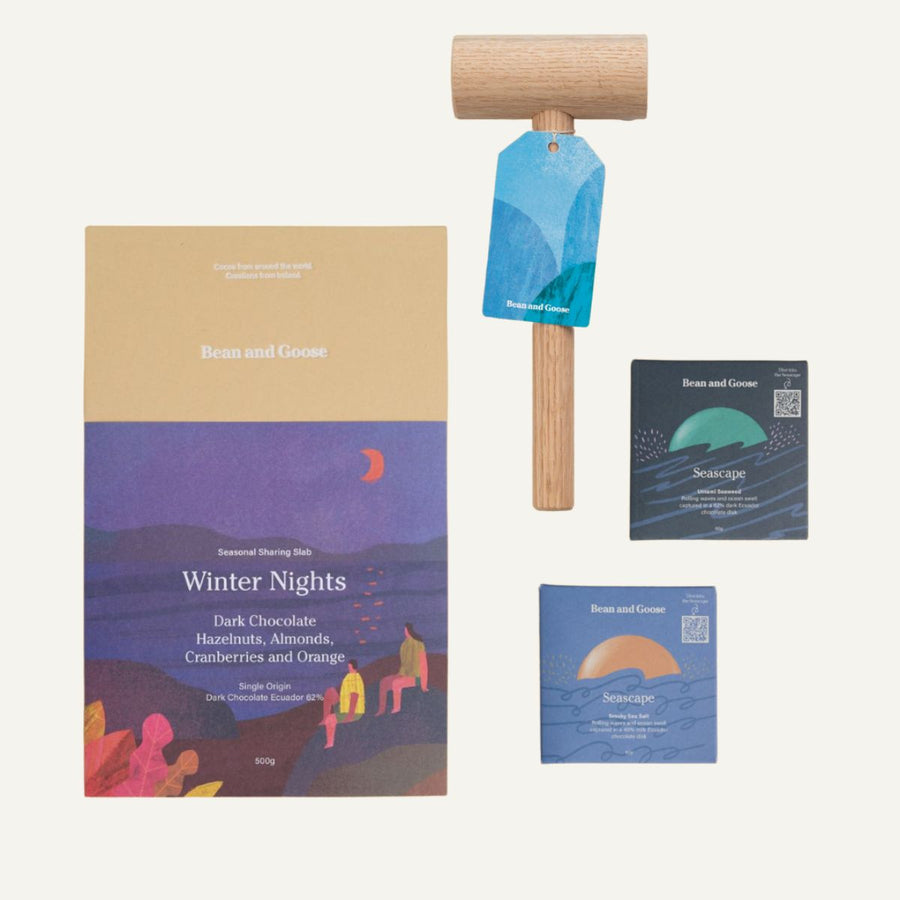 Bean and Goose Let It Snow Bundle — sharing slab, Hammer of Joy, and Seascape Duo