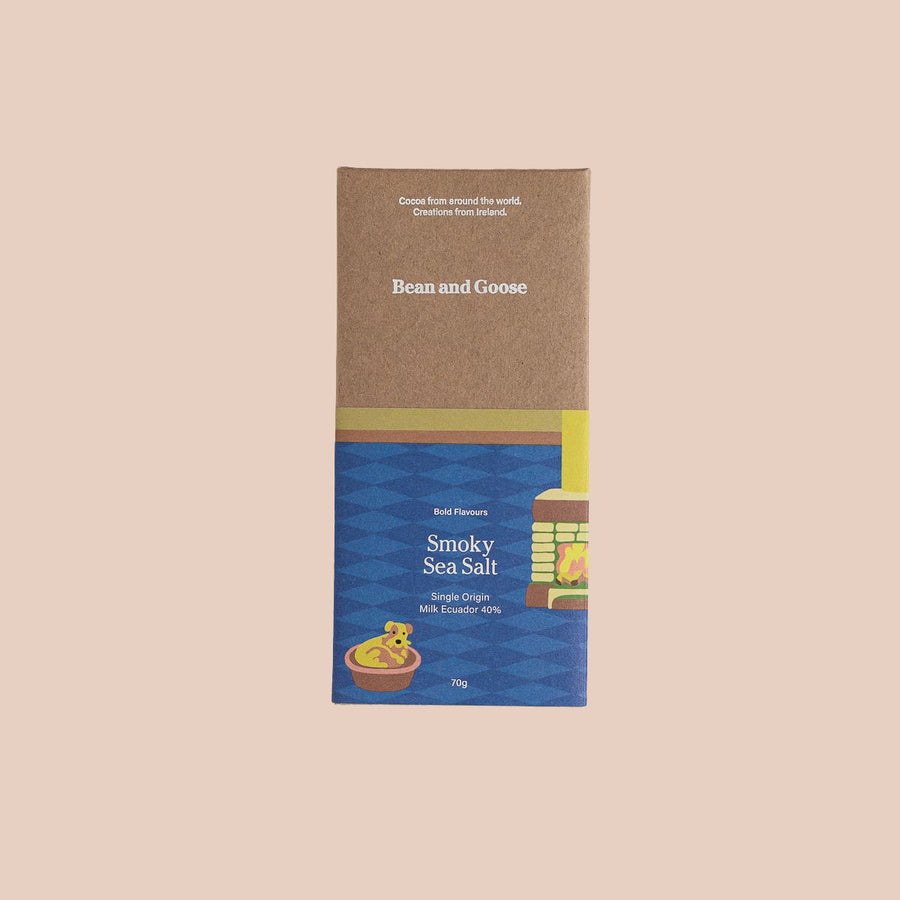 Smoky Salt Milk Chocolate Bar