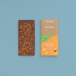 Sweet and Spiced Hazelnuts Milk Chocolate Bar