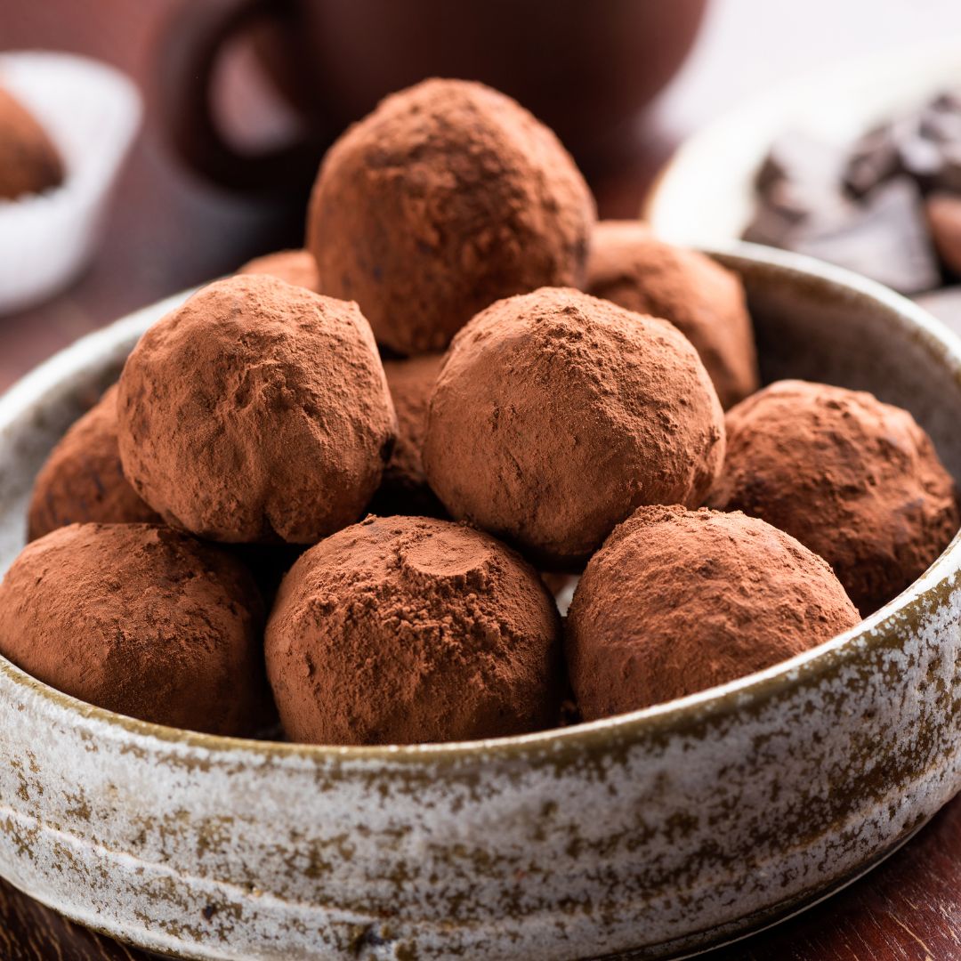 Stout and Vanilla Chocolate Truffles