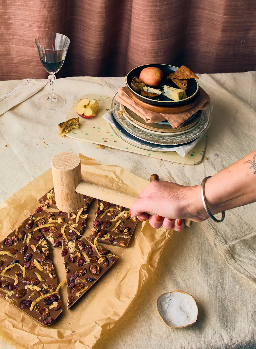 Sharing Slab and Hammer of Joy on the table