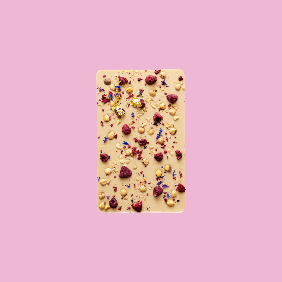 Sharing Slab of White Chocolate - Breaking Light