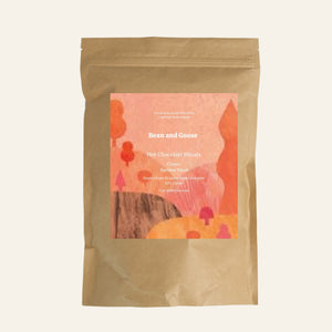 Bean and Goose Classic Hot Chocolate – Anytime Ritual. Grated 62% dark chocolate made in Ireland from Original Beans cacao