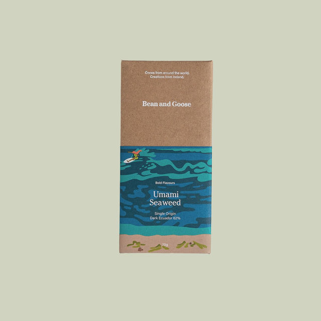 Umami Seaweed Dark Chocolate Bar