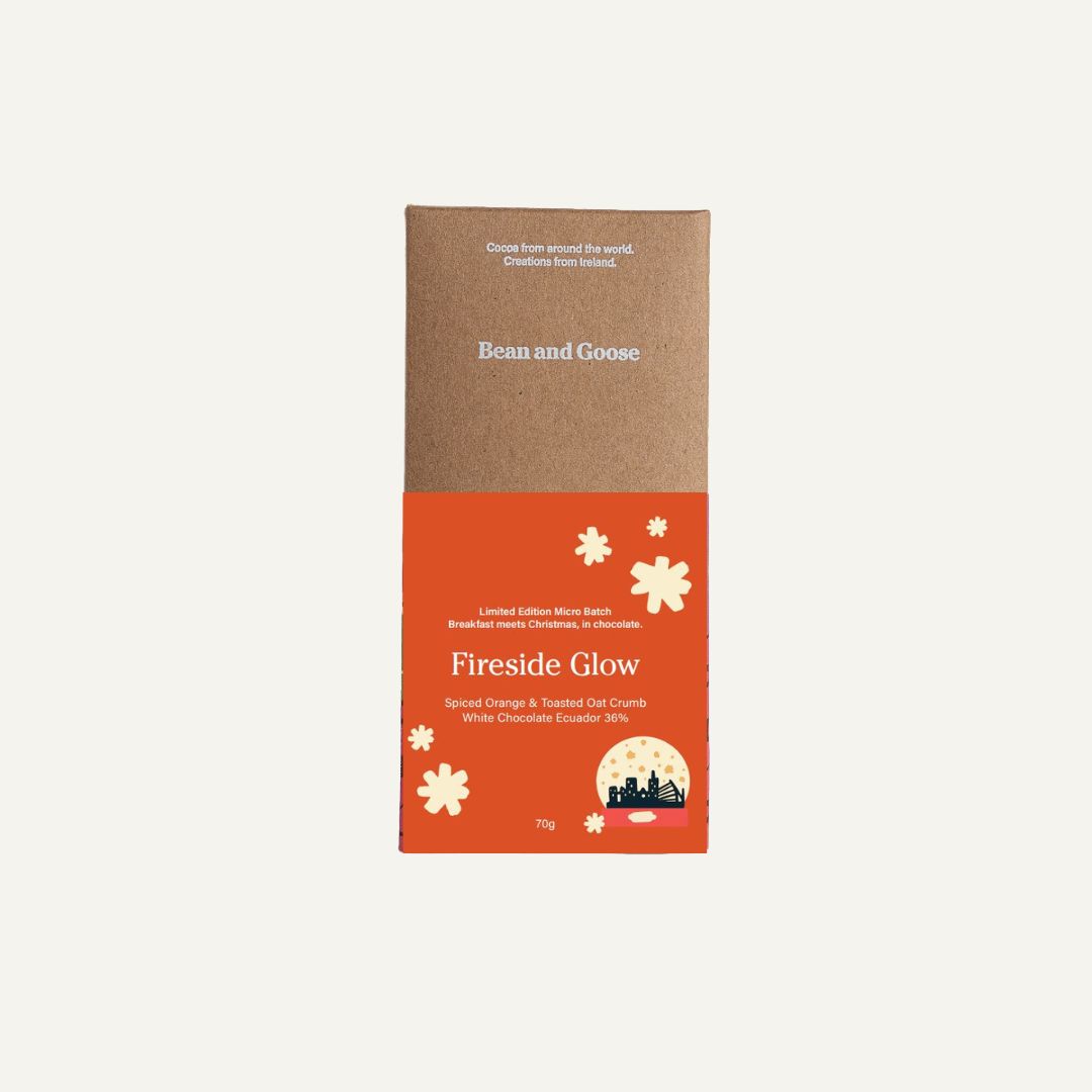 Fireside Glow — 70 g White Chocolate Bar (Limited Edition)