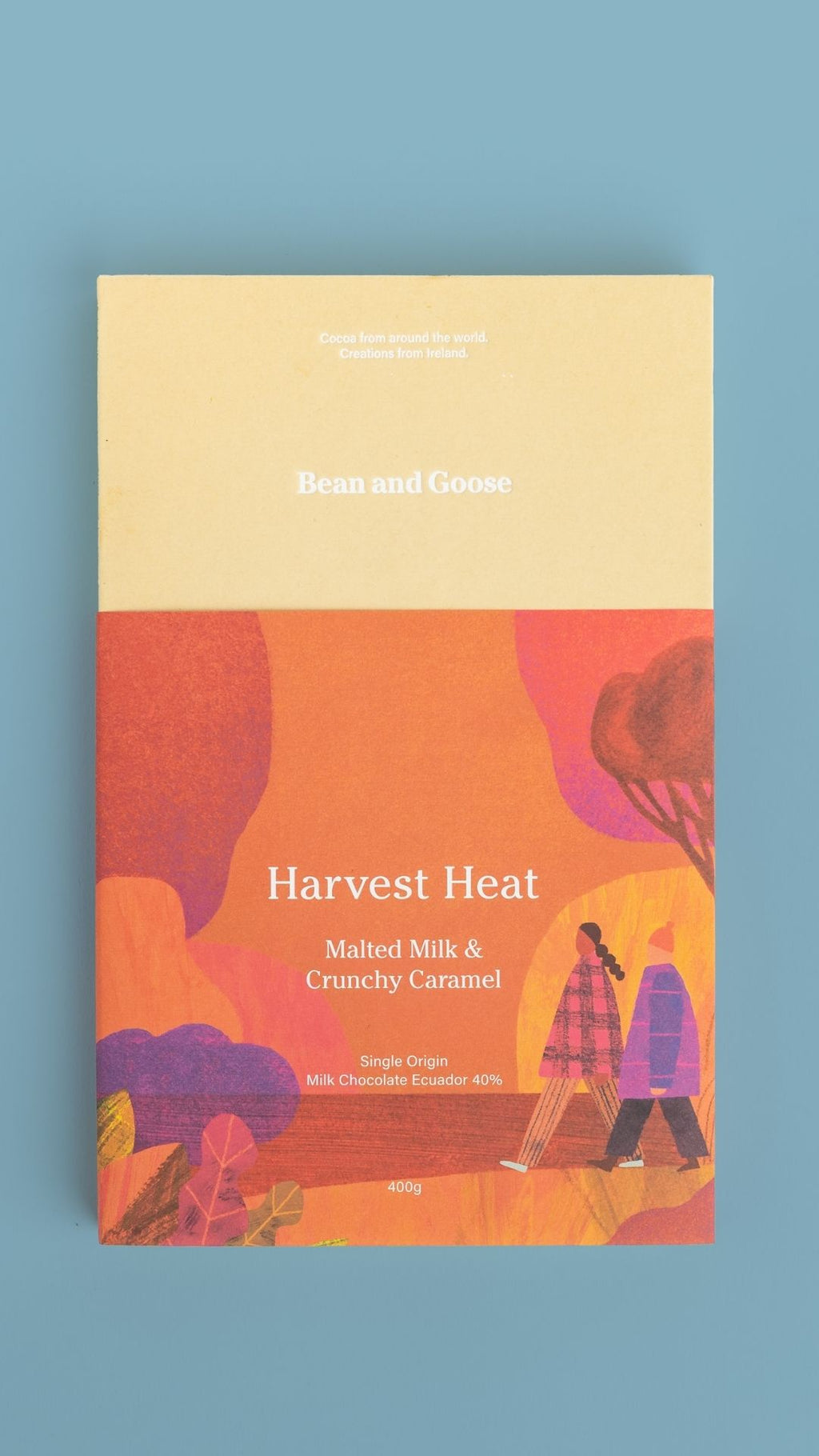 Bean and Goose Harvest Heat Sharing Slab in Craft Brown Box with Wrap by Anne O'Hara