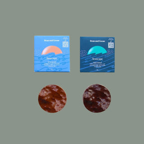 Bean and Goose Seascape Duo Chocolate Discs