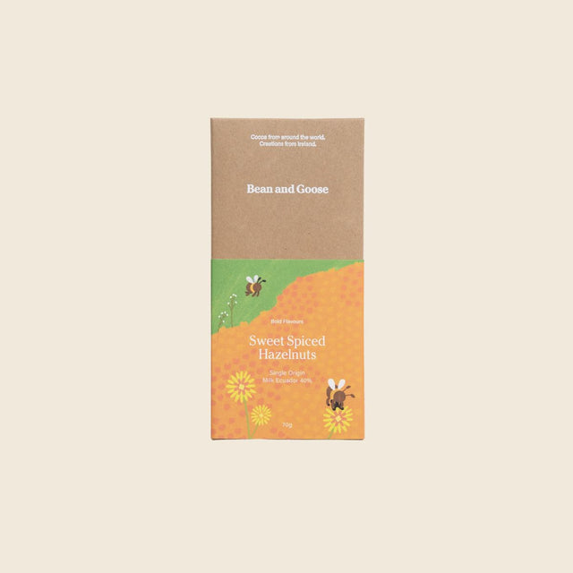 Sweet and Spiced Hazelnuts Milk Chocolate Bar