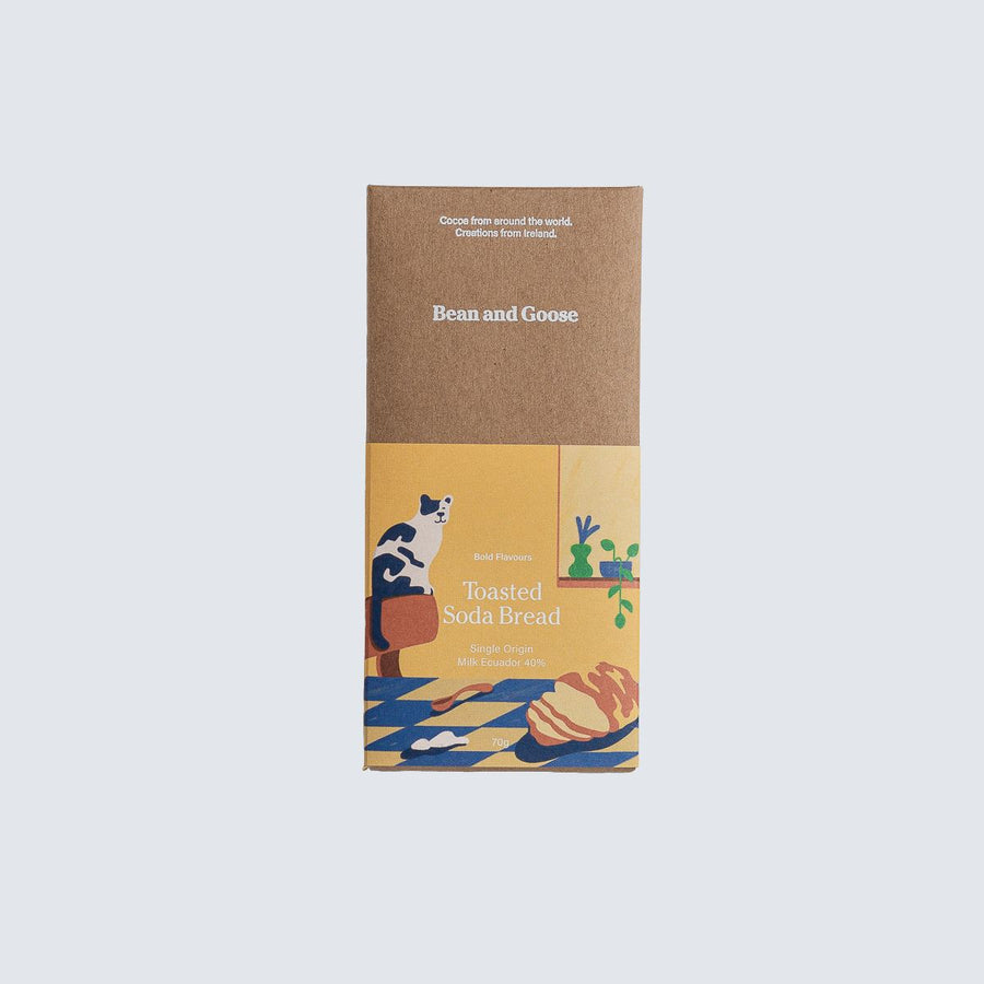 Toasted Soda Bread Milk Chocolate Bar