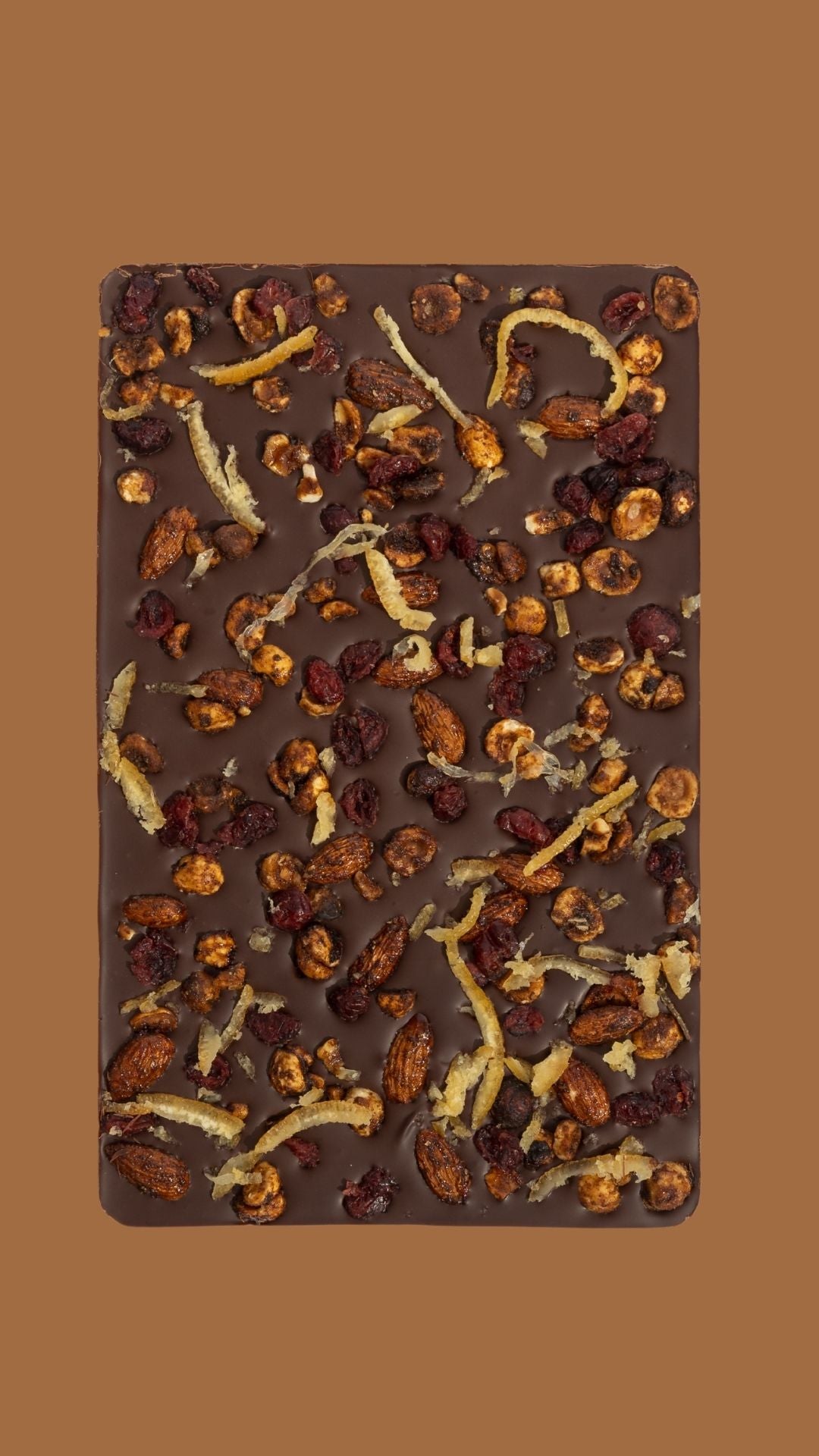 Bean and Goose Opened Winters NIght Sharing Slab on a Warm Clay background