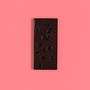 Sour Cherry Orchard Dark Chocolate Bar