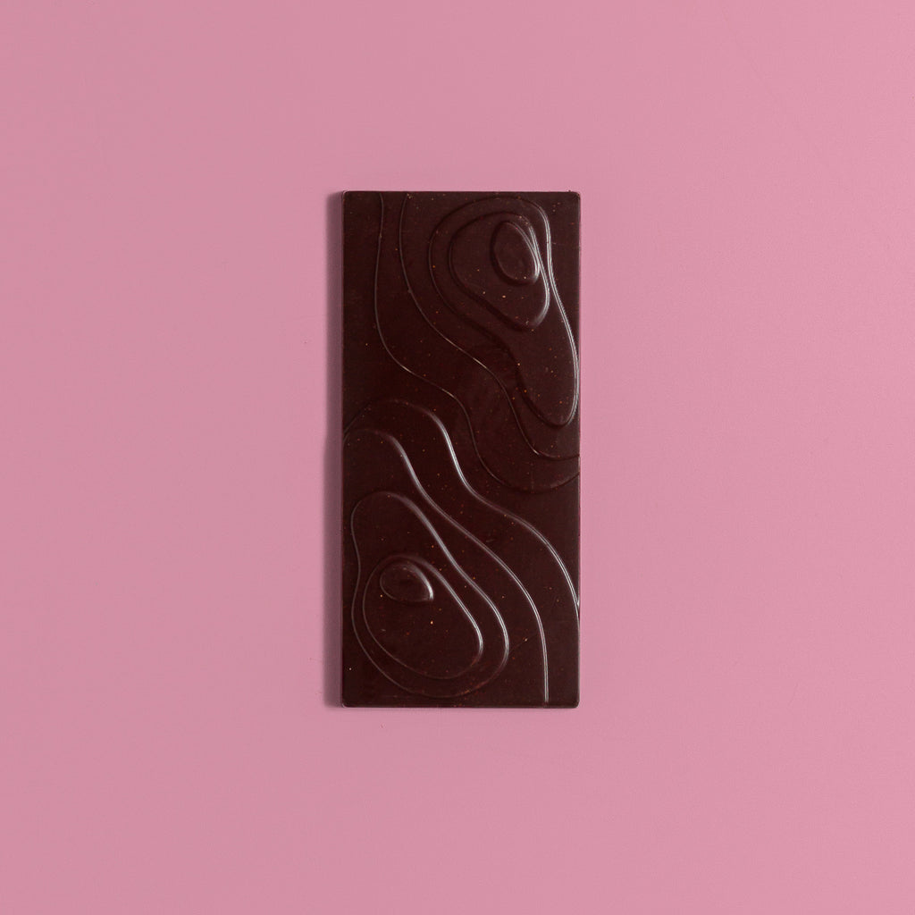 Zesty Cardamom & Coffee Dark Chocolate Bar